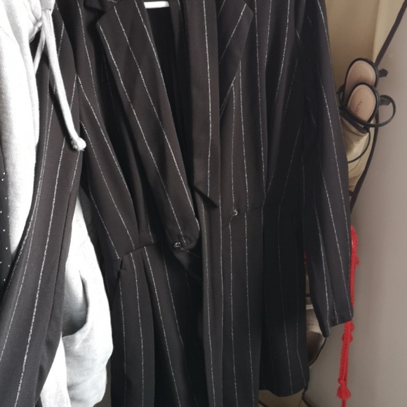 Pinstripe romper! - Picture 1 of 2